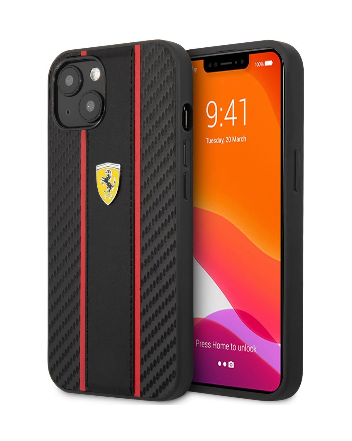 Coque iPhone 14 Ferrari