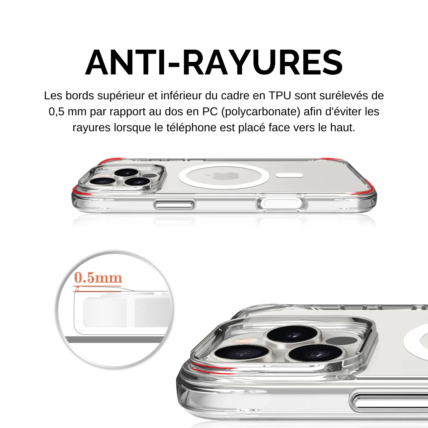 Coque iPhone 14 Pro Max Space Magsafe Akses