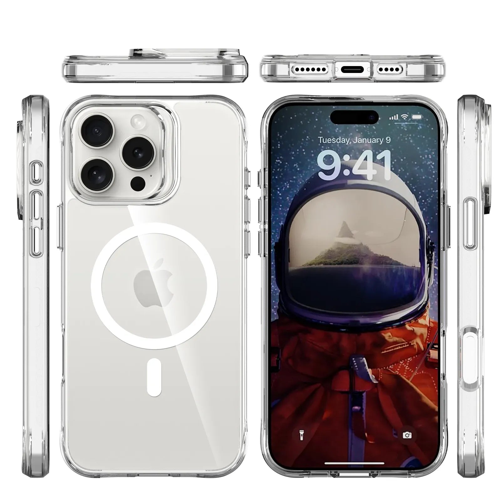 Coque iPhone 14 Pro Max Space Magsafe Akses