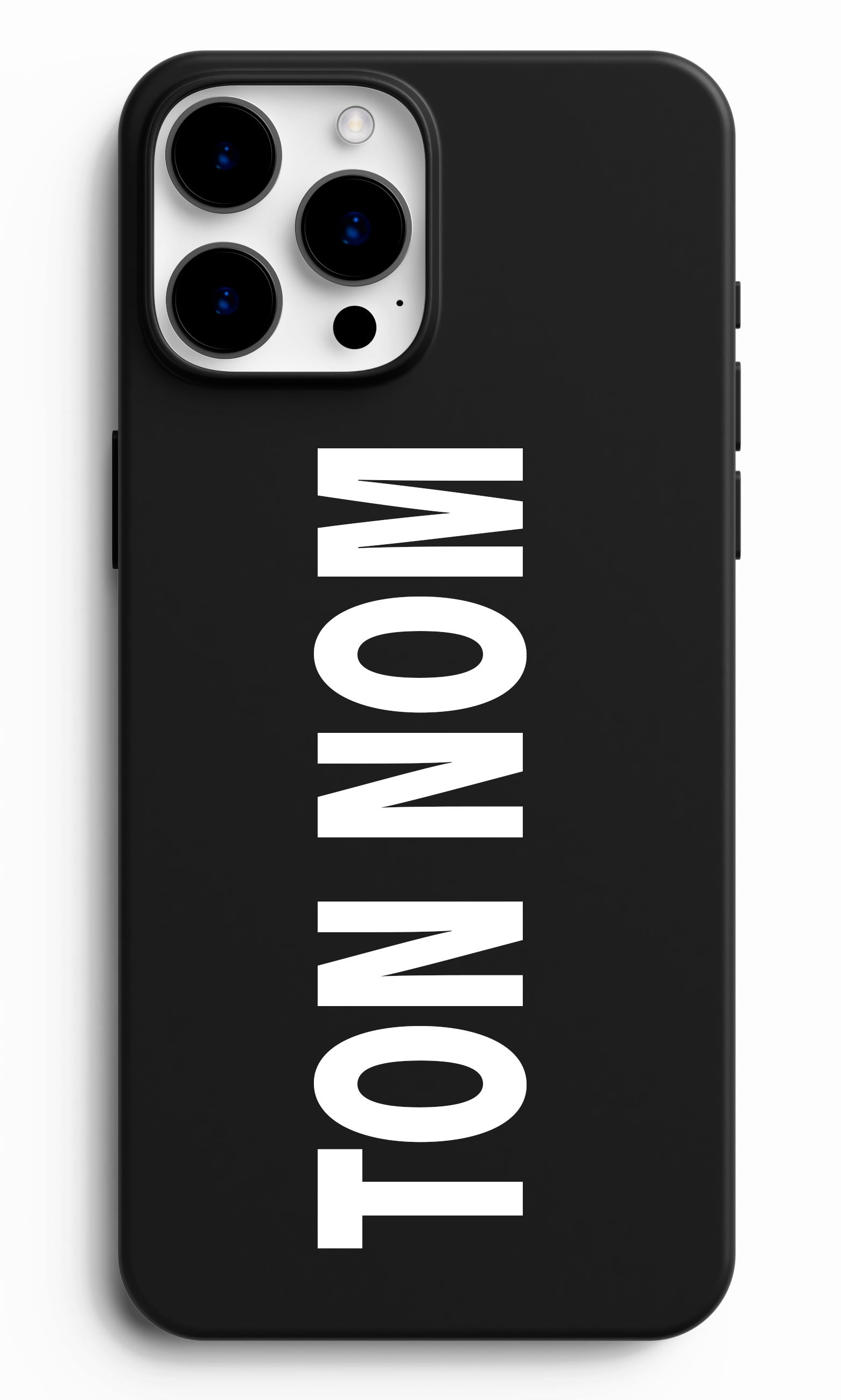 Coque personnalisée ton nom noir