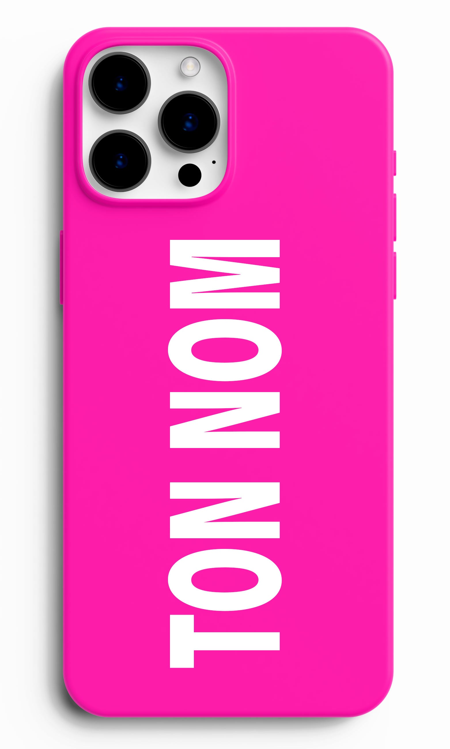 Coque personnalisée ton nom rose