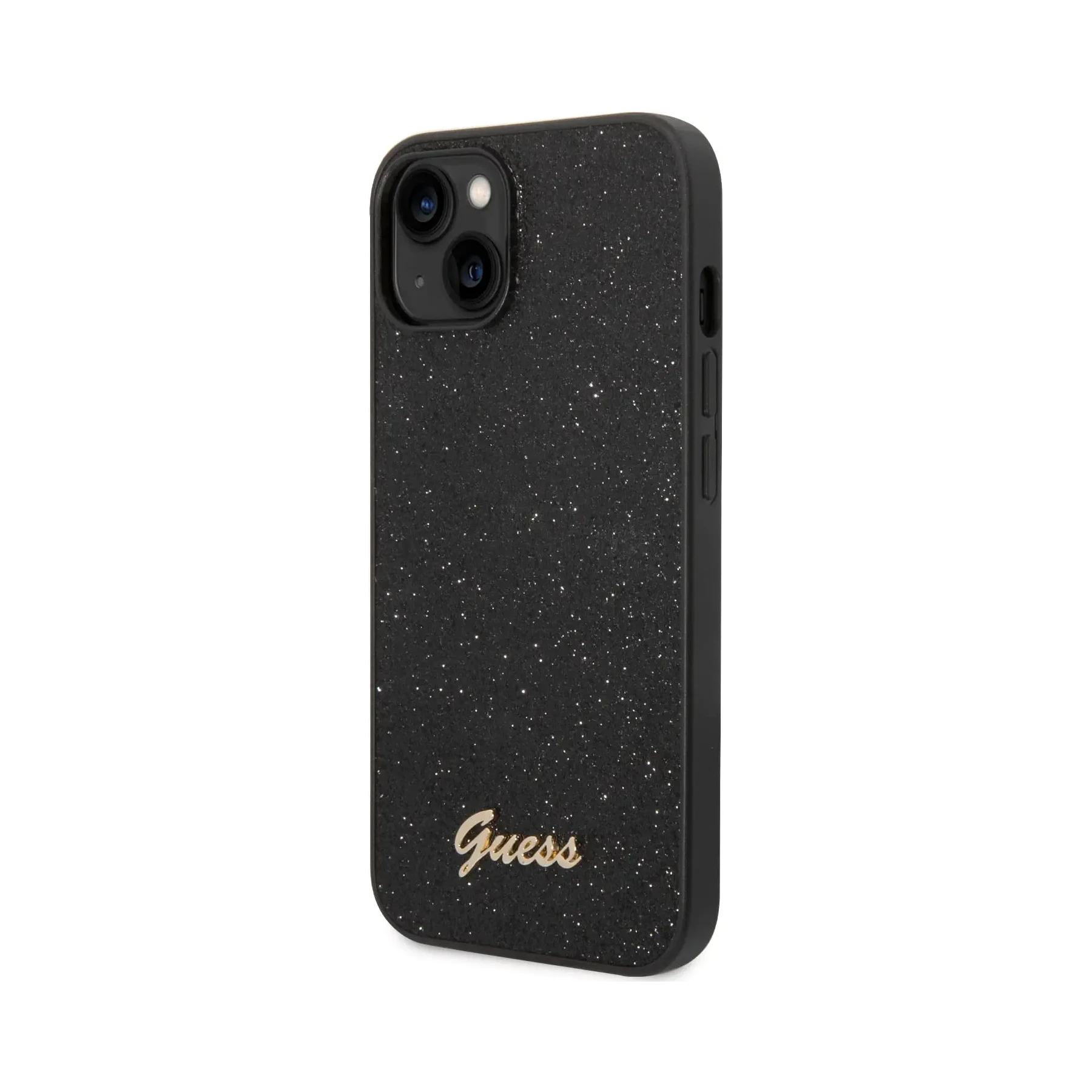 Coque iPhone 14 Guess brillante inclinée 