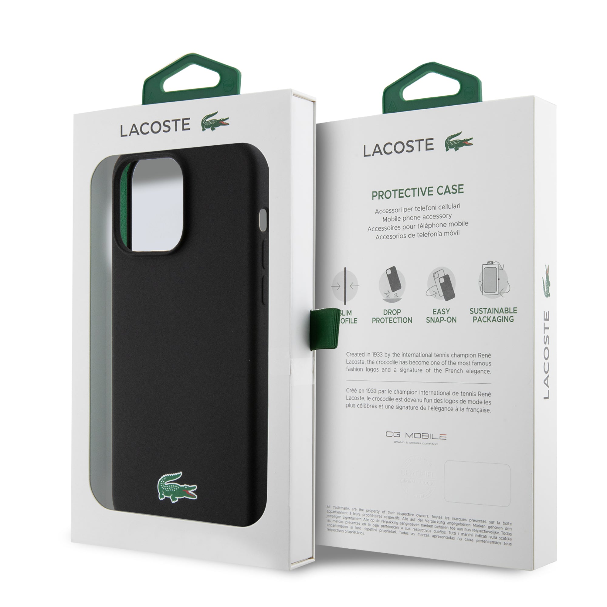 Coque Lacoste MagSafe pour Iphone 15 Pro Max Lacoste