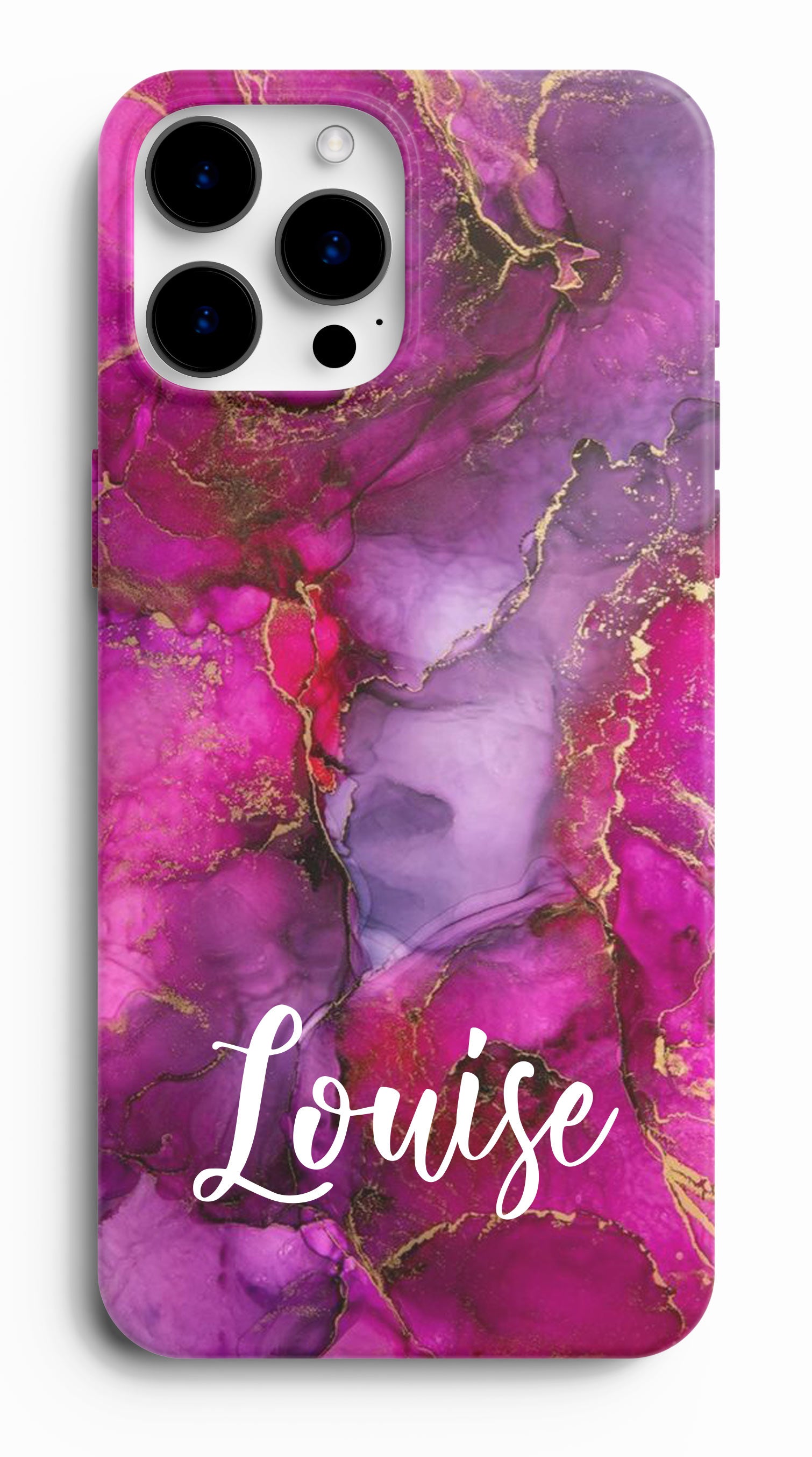 Coque personnalisée marbre rose