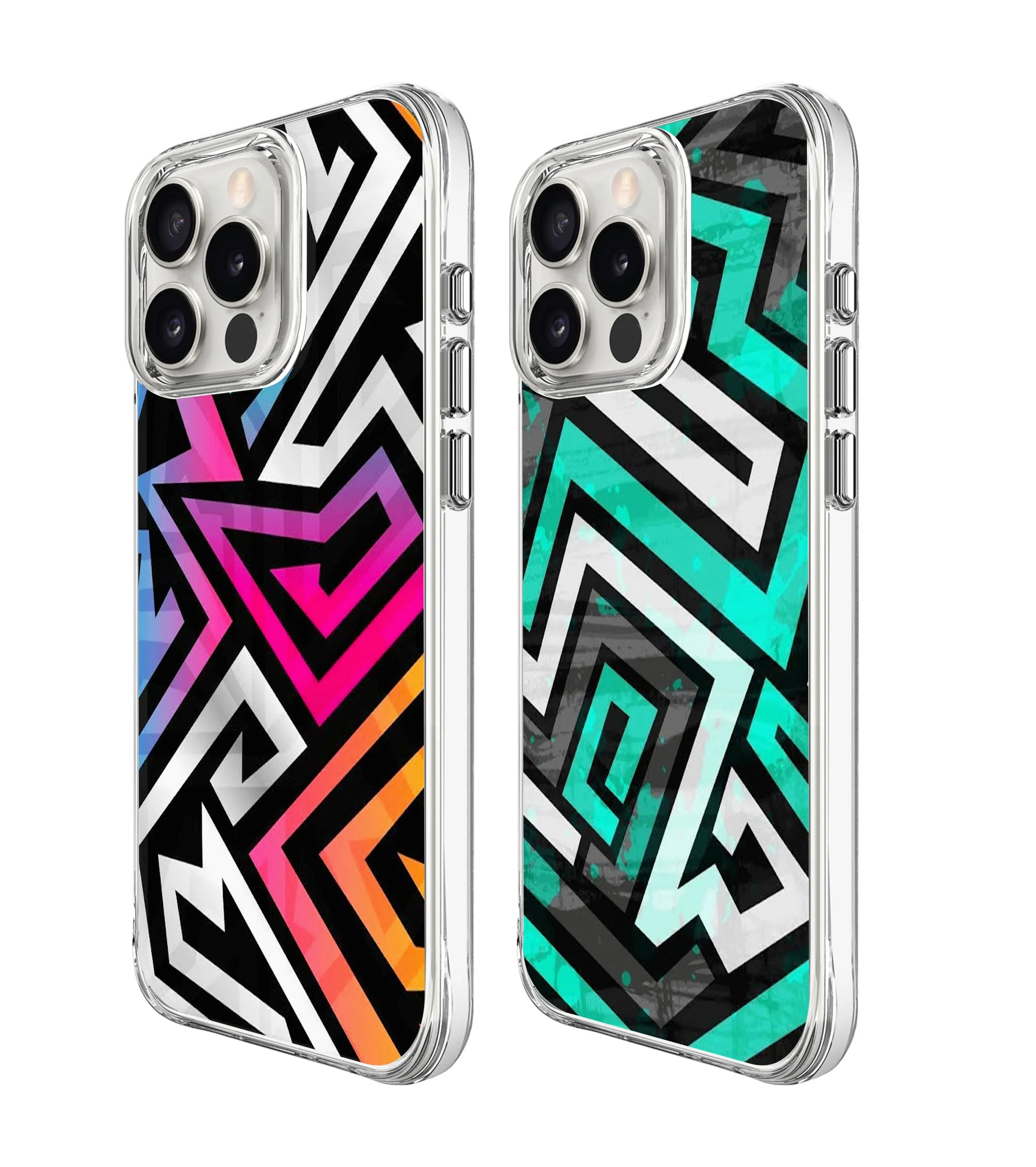 Coque iPhone 16 Pro Max collection géométrie