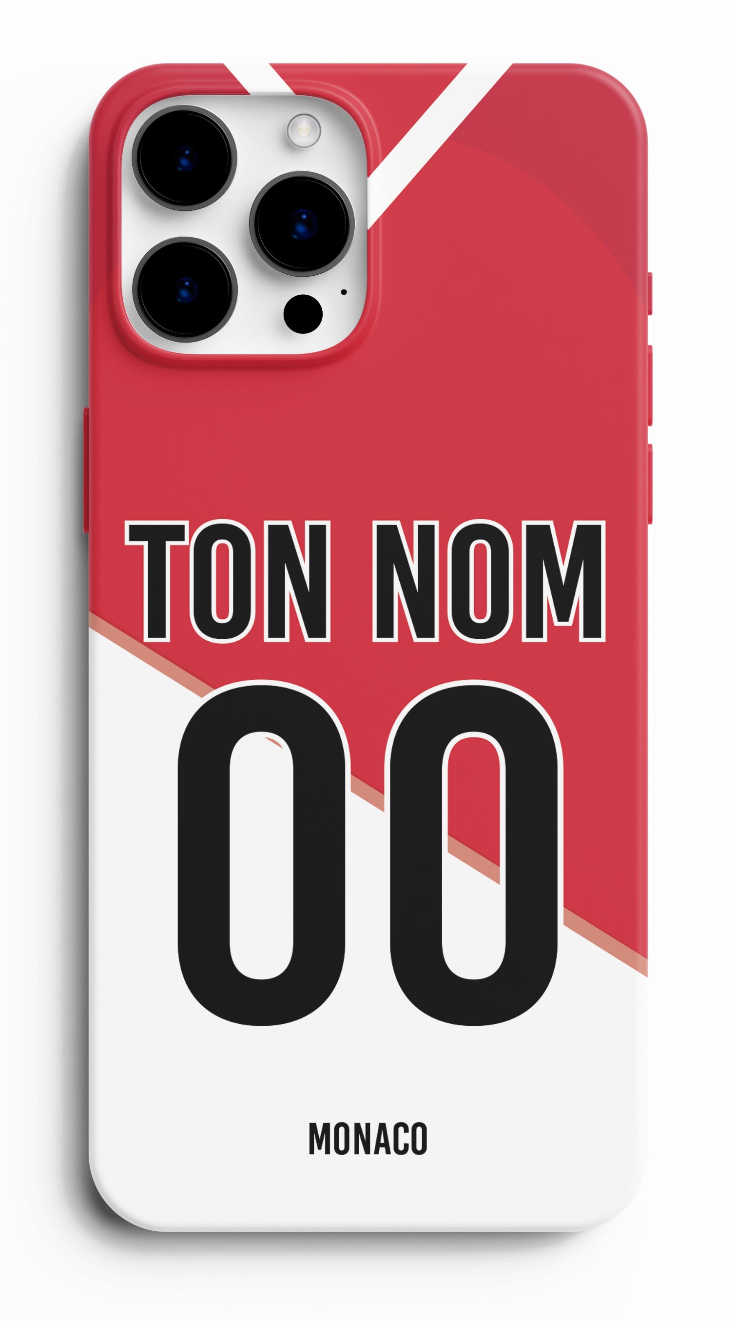 Coque personnalisée maillot Monaco