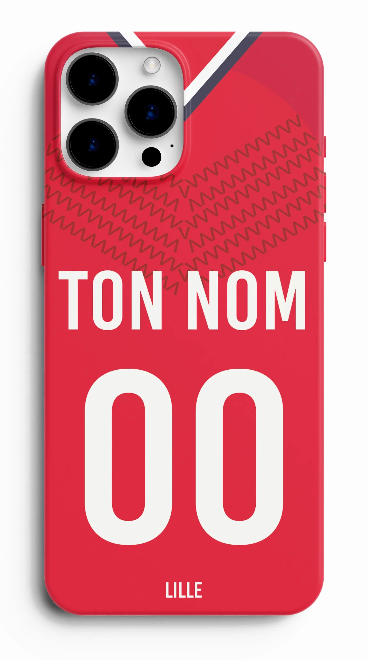 Coque personnalisée maillot Lille