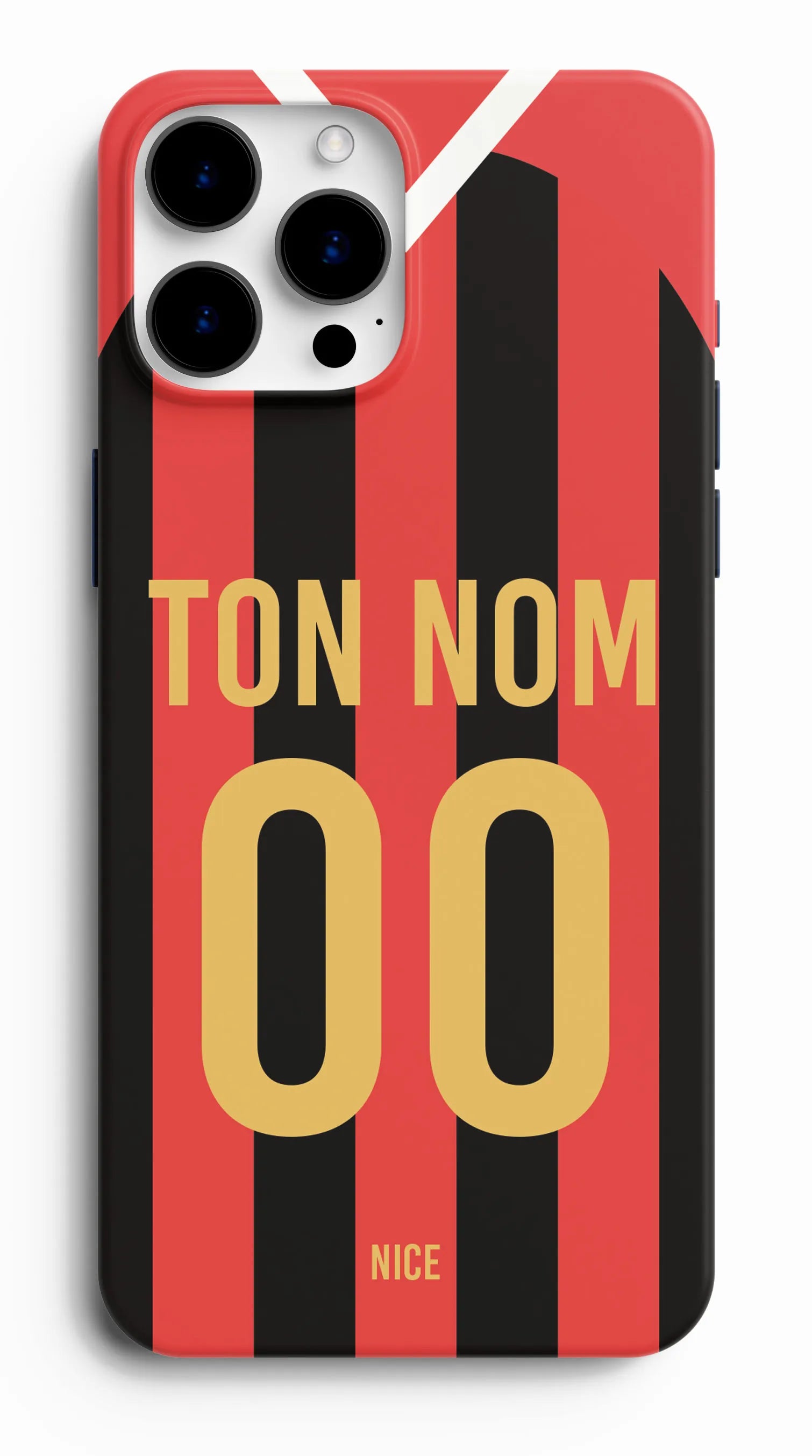 Coque personnalisée maillot Nice