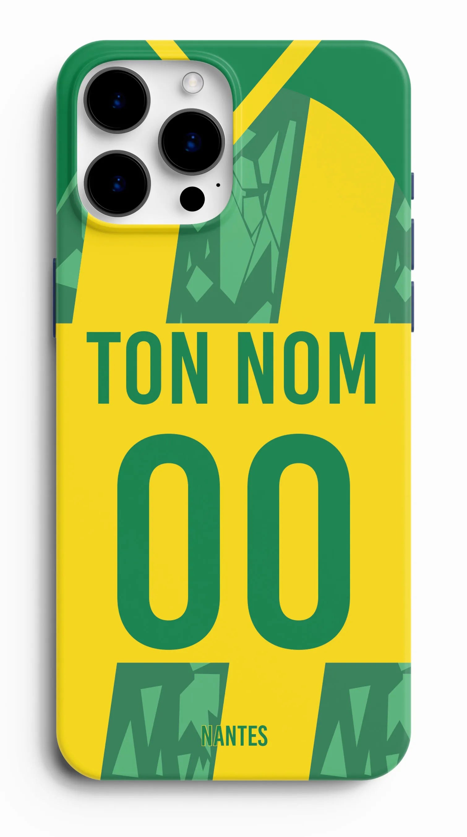 Coque personnalisée maillot Nantes