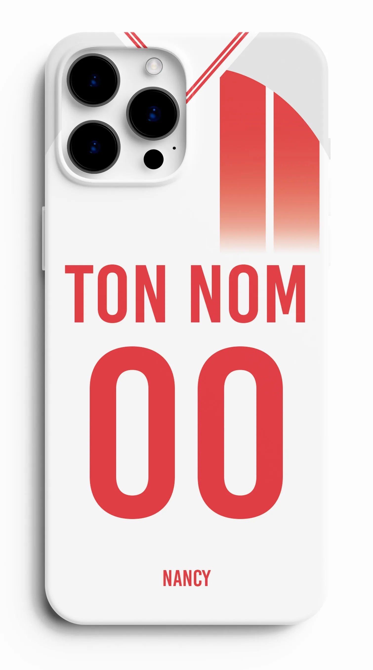 Coque personnalisée maillot Nancy