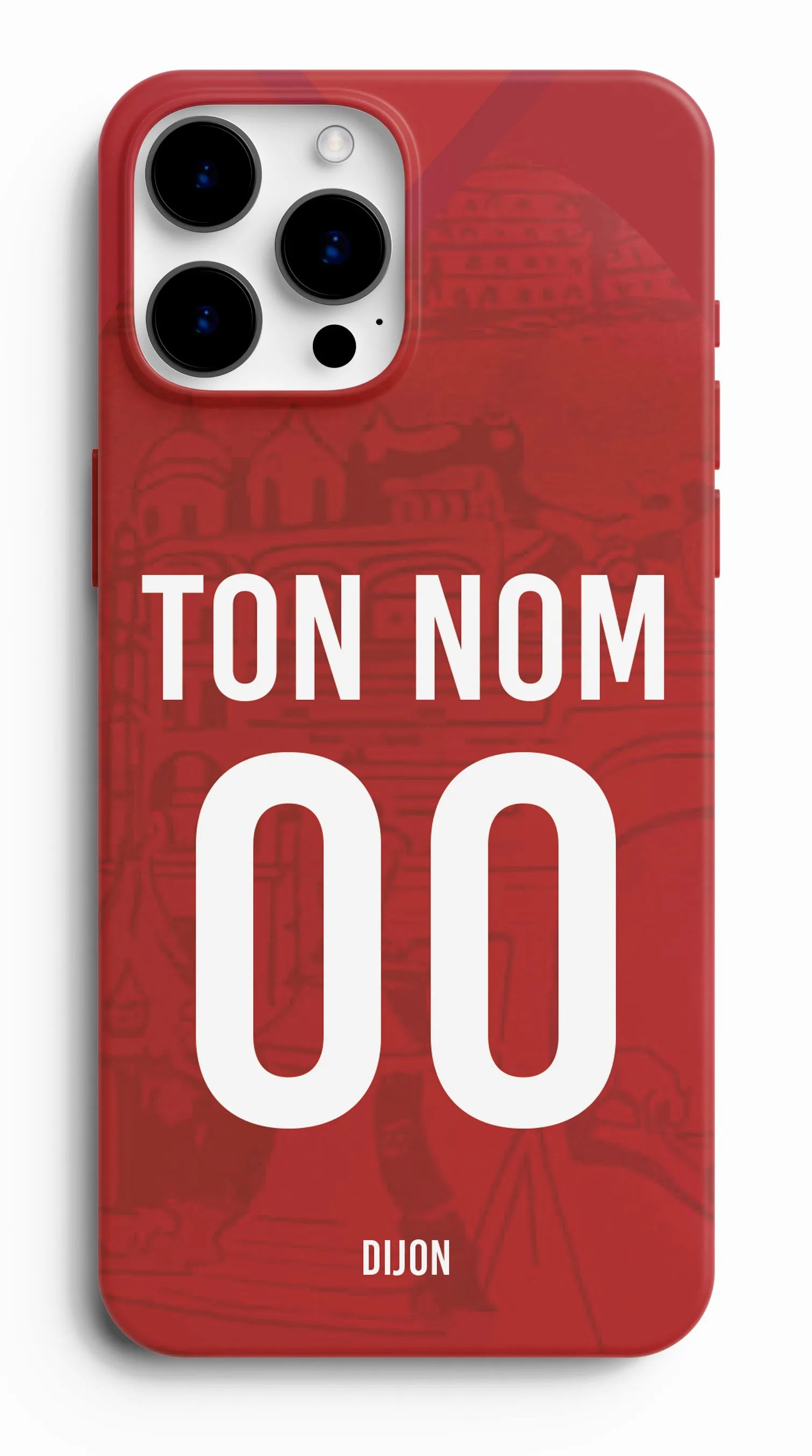 Coque personnalisée maillot Dijon