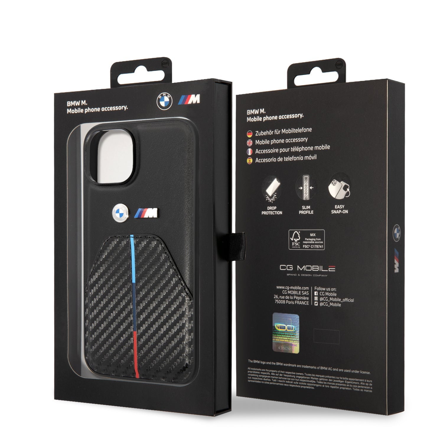 Coque iPhone 14 Plus BMW road