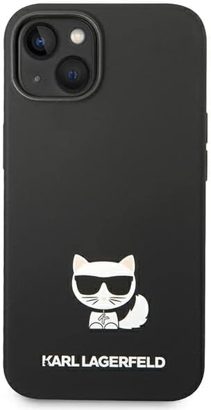 Coque iPhone 14 Karl Lagerfeld Choupette vue face